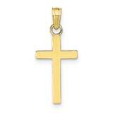 Cross Pendant 10k Gold Polished 10K9578, MPN: 10K9578,