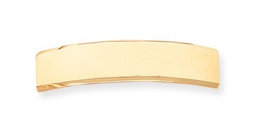 48 x 10 x 1.5mm ID Plate 14k Gold ID3, MPN: ID3, 883957587271