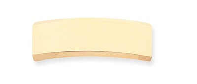 48 x 15.5 x 2mm ID Plate 14k Gold ID6, MPN: ID6, 883957394442