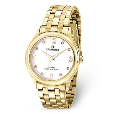 Champion Glamour Gold-tone White Dial Watch  XWA5599, MPN: XWA5599, 191101880308
