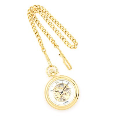 Swingtime Gold-finish Brass Stand Pocket Watch XWA2780, MPN: XWA2780, 886774154619