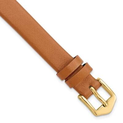 12mm Long Light Brown Classic Calfskin Gold-tone Buckle Watch Band Gold-tone BA535L-12, MPN: BA535L…