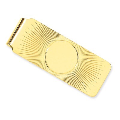 Money Clip 14k Gold MC105A, MPN: MC105A, 883957027517