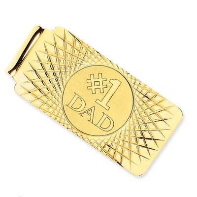 Money Clip 14k Gold MC111A, MPN: MC111A, 883957027548