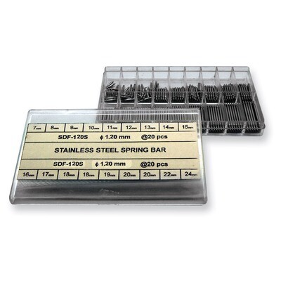 450-piece Spring Bar Assortment FTL104, MPN: FTL104,