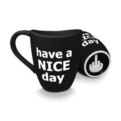 Black Have a Nice Day Coffee Mug GM22432, MPN: GM22432, 700629552767