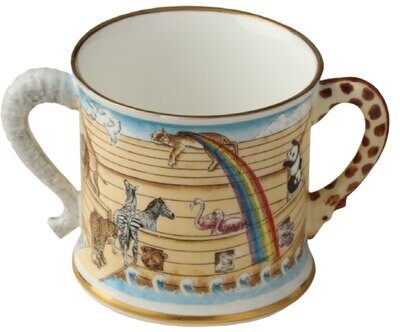 Halcyon Days Noah&#39;s Ark Double Handled Mug BCNOA01BMG, MPN: BCNOA01BMG,