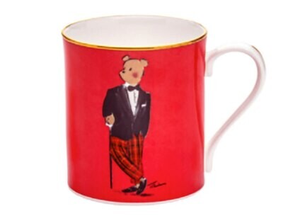 Halcyon Days Hal the Bear Red Mug BCHAC06MGGE, MPN: BCHAC06MGGE, 5056327802747