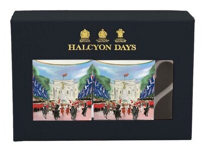 Halcyon Days TR Trooping the Colour Mug Set of 2 BCTTT01MSG, MPN: BCTTT01MSG,