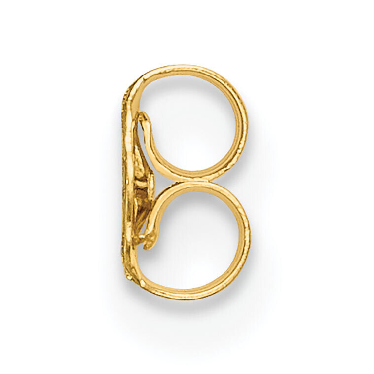 Medium Friction Earring Nut 14k Yellow Gold YG2709, MPN: YG2709,