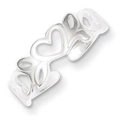 Toe Ring Sterling Silver QR1930, MPN: QR1930, 883957184616