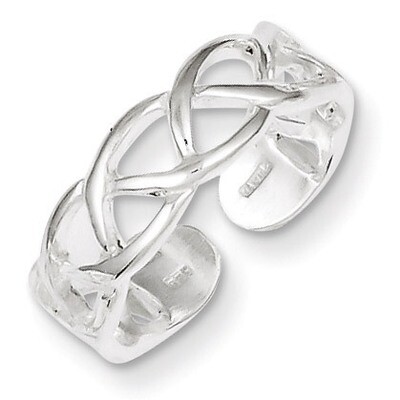 Toe Ring Sterling Silver QR1939, MPN: QR1939, 883957184692