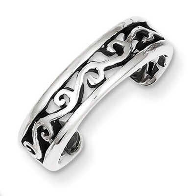 Toe Ring Sterling Silver QR470, MPN: QR470, 883957244303
