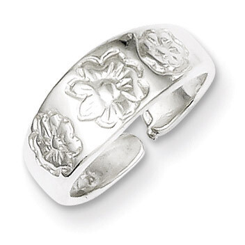 Toe Ring Sterling Silver QR621, MPN: QR621, 883957252810