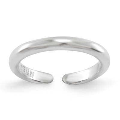 Toe Ring Sterling Silver QR633, MPN: QR633, 883957252889