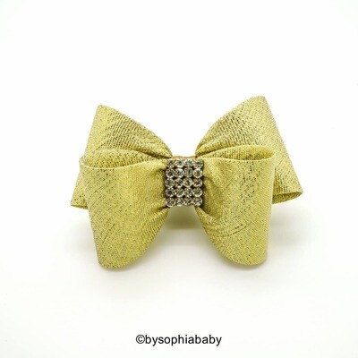 Gold Bow Gold Bow Hair Clip Bow Hair Clip Toddler Gold Hair Clip Girls Bow Hair Clip Big Bow Hair Clip Gold hair Bow 1004