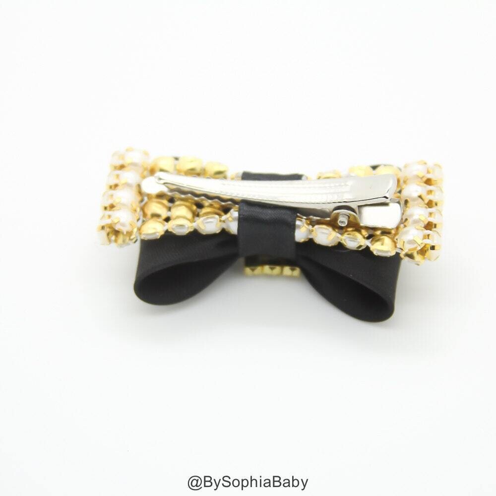 Baby Bow Hair Clip Hot Pink Bow Hair Clip Pink baby Hair Clip Rhinestone Hair Clip Baby Hair Clip Toddler Bow Hair Clip 975