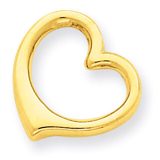 3-D Floating Heart Slide 14k Gold C2917, MPN: C2917, 637218062010