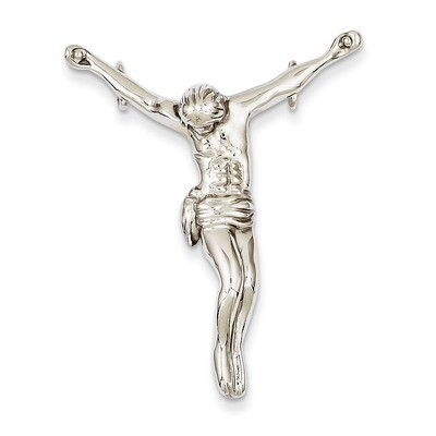 Jesus Chain Slide 14k White Gold CH130, MPN: CH130, 883957247816
