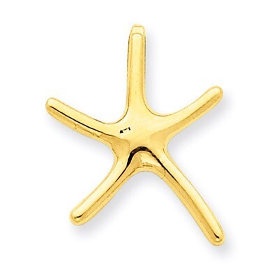 Starfish Chain Slide 14k Gold D3362, MPN: D3362, 637218132928