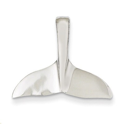 Whale Tail Slide 14k White Gold K340, MPN: K340, 883957868080