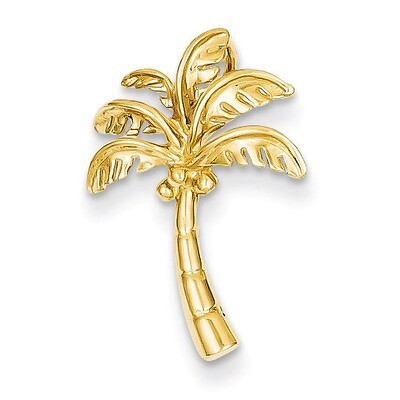 Palm Tree Slide 14k Gold K4914, MPN: K4914, 886774616834