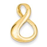 Fits up to 2mm Regular &amp; 4mm Fancy Reversible Fancy Omega Slide 14k Gold SL292, MPN: SL292, 6372180…