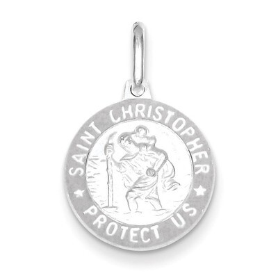 Saint Christopher Medal Sterling Silver QC1981, MPN: QC1981, 883957905792