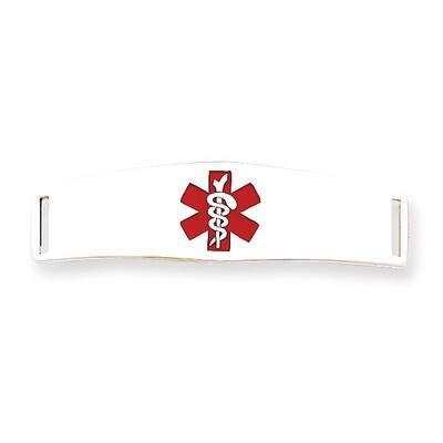 Medical ID Plate Sterling Silver XSM52, MPN: XSM52, 883957274492