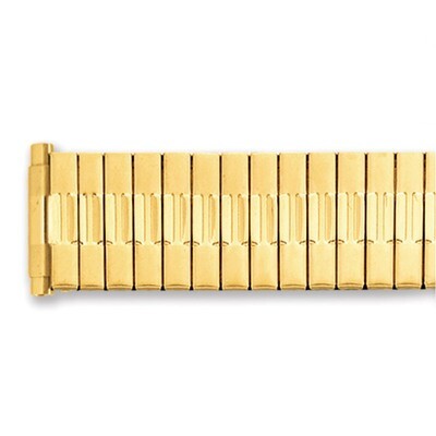Long 17-22mm Yellow-tone Expansion Watch Band Men&#39;s BA160L, MPN: BA160L, 883957008387