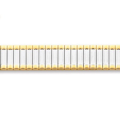 Long 10-14mm Two-tone Expansion Watch Band Ladies BA167L, MPN: BA167L, 883957008936