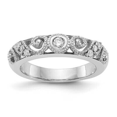 Diamond Wedding Band 14k White Gold RM2839B-014-WAA, MPN: RM2839B-014-WAA,