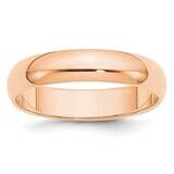 5mm Half Round Band 10k Rose Gold 1RHR050, MPN: 1RHR050, 191101678752