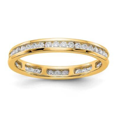 1/2ct Channel Set Diamond Eternity Band 14k Gold Polished  ET0009-050-7Y4, MPN: ET0009-050-7Y4, 191…