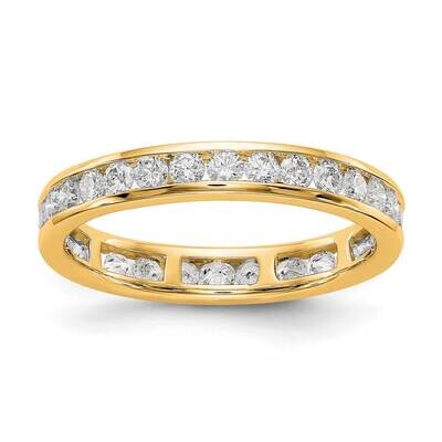 1ct Channel Set Diamond Eternity Band 14k Gold Polished  ET0009-100-7Y4, MPN: ET0009-100-7Y4, 19110…