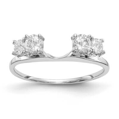 Diamond Wrap 14k White Gold RM3072B-046-WAA, MPN: RM3072B-046-WAA, 883957802046