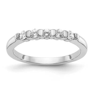 5-Stone Diamond Band 14k White Gold RM3285B-025-WAA, MPN: RM3285B-025-WAA,