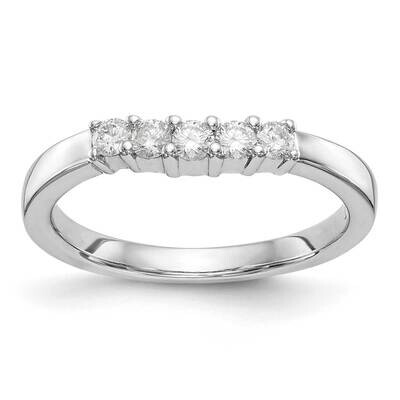 5-Stone Diamond Band 14k White Gold RM3291B-030-WAA, MPN: RM3291B-030-WAA, 191101809507