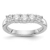 5-Stone Diamond Band 14k White Gold RM3291B-090-WAA, MPN: RM3291B-090-WAA, 191101809545