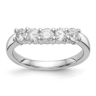 5-Stone Diamond Band 14k White Gold RM3291B-080-WAA, MPN: RM3291B-080-WAA,
