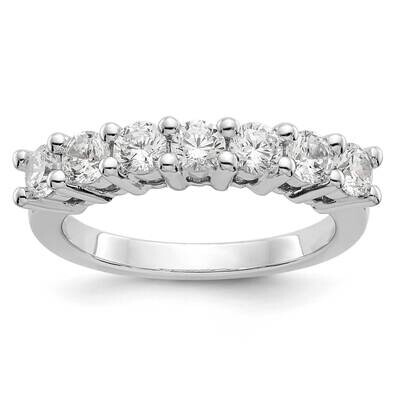 7-Stone Diamond Band 14k White Gold RM3295B-105-WAA, MPN: RM3295B-105-WAA, 191101809590