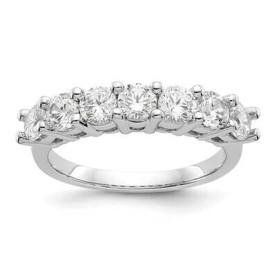 7-Stone Diamond Band 14k White Gold RM3295B-140-WAA, MPN: RM3295B-140-WAA, 191101809613