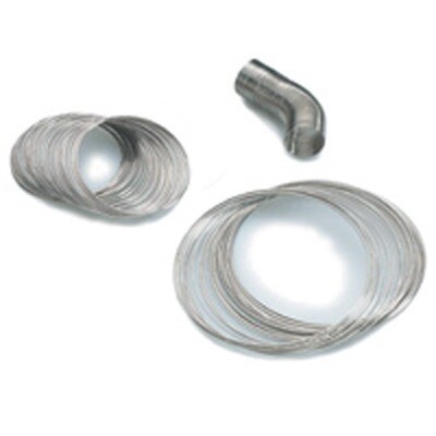 0.75 - 0.84 Inch Diameter Ring Memory Wire Bright Stainless Steel CRD601, MPN: CRD601, 654207117346