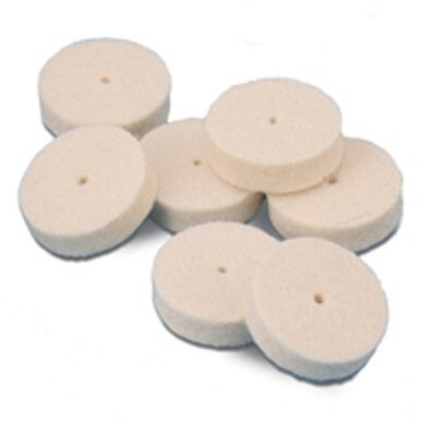 Miniature Hard Solid Felt Wheels Package of 25 JT1077, MPN: JT1077,