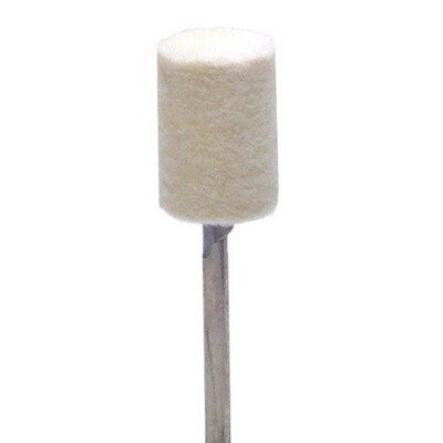 Mini Mounted Felt Cylinder Buffs Package of 12 JT1123, MPN: JT1123,
