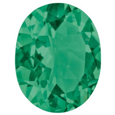 Emerald 4X3mm Oval Gemstone EM-0403-OVF-A, MPN: EM-Oval,