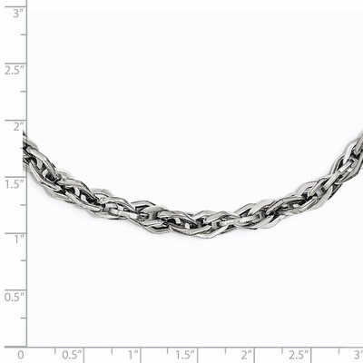 Polished Necklace - Stainless Steel SRN1963-24
