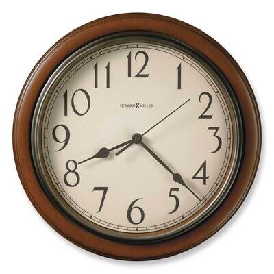 Kalvin Brown Finish Quartz Wall Clock GM7419, MPN: GM7419, 20867254187