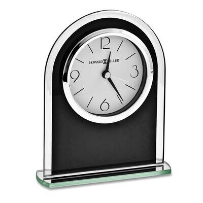 Ebony Luster Black Silver Finish Quartz Alarm Clock GM7431, MPN: GM7431, 20867457021