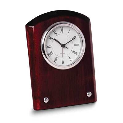 Berlin Mahogany Desk Clock with Alarm GM24133, MPN: GM24133, 797140136651